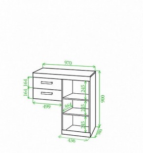 Тумба Toivo Кон100 в Карталах - kartaly.mebel24.online | фото 2