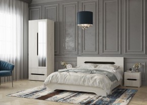 Тумбочка Вега (Крафт белый - Венге) в Карталах - kartaly.mebel24.online | фото 2