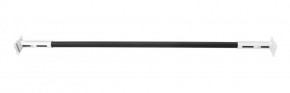 Турник раздвижной 1450-1700 цв. белый-черный FLEXTER PROFI в Карталах - kartaly.mebel24.online | фото