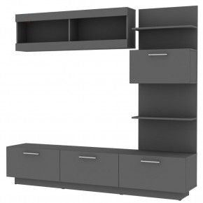 ТВ стенка TV48 (Графит) в Карталах - kartaly.mebel24.online | фото