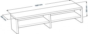 ТВ-тумба Энкель ТВ16, тамбурат, цвет белый в Карталах - kartaly.mebel24.online | фото 3