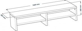 ТВ-тумба Энкель ТВ16, тамбурат, цвет дуб беленый в Карталах - kartaly.mebel24.online | фото 3