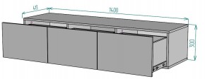 ТВ тумба подвесная TV79 (3 ящика) в Карталах - kartaly.mebel24.online | фото 2