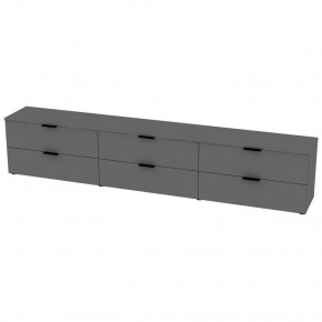 ТВ тумба TV18 (Графит) в Карталах - kartaly.mebel24.online | фото