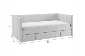 ТВИКС Кровать (софа) с ящиками 900 в Карталах - kartaly.mebel24.online | фото 2