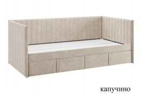 ТВИКС Кровать (софа) с ящиками 900 (капучино) в Карталах - kartaly.mebel24.online | фото