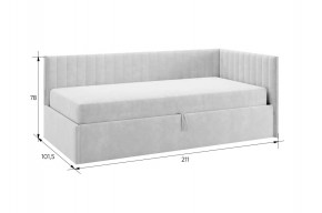 ТВИКС Кровать (тахта) с ПМ 900 в Карталах - kartaly.mebel24.online | фото 2