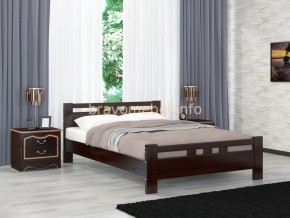 ВЕРОНИКА-2 Кровать из массива 1400  в Карталах - kartaly.mebel24.online | фото 4