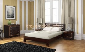 ВЕРОНИКА Кровать из массива 900 в Карталах - kartaly.mebel24.online | фото 4