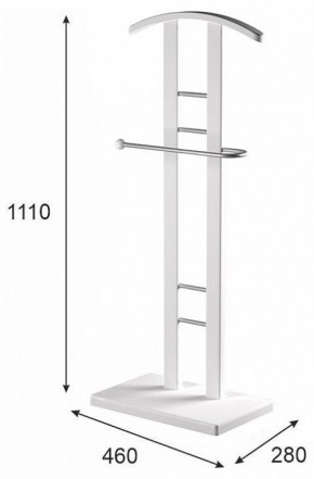 Вешалка для костюма Галант 321 в Карталах - kartaly.mebel24.online | фото 10