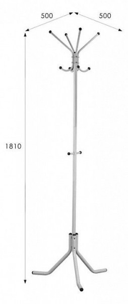 Вешалка напольная Пико 3 в Карталах - kartaly.mebel24.online | фото 6
