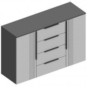 ВИТА Комод 2-ств c 4 ящиками в Карталах - kartaly.mebel24.online | фото